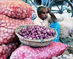 A vegetable vendor